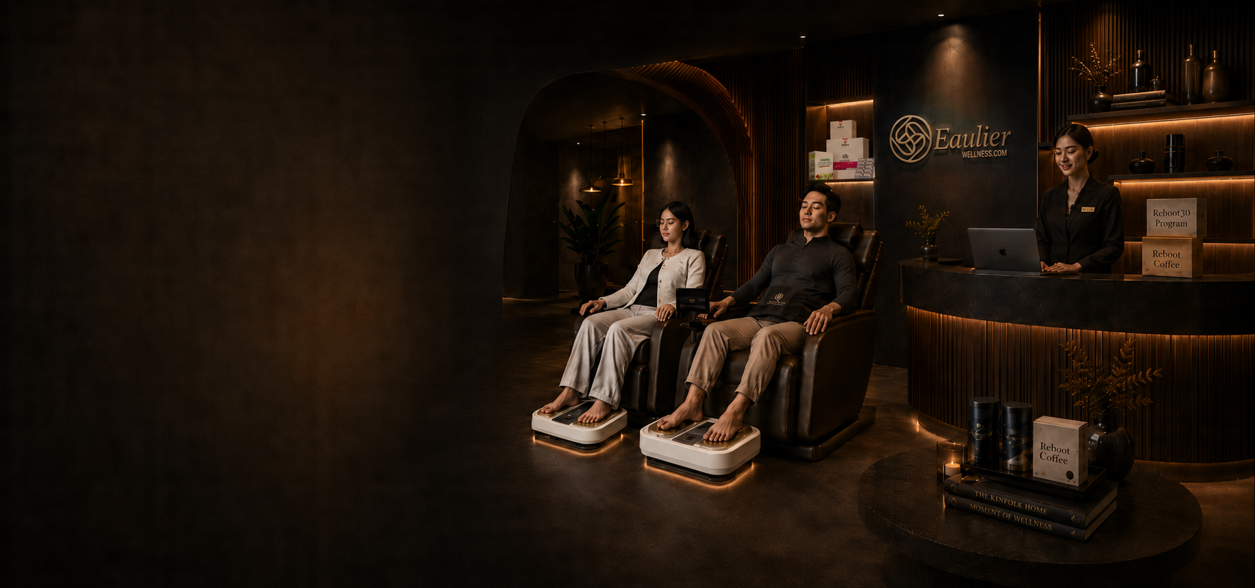 Eaulier Wellness BioMeridian therapy and Reboot wellness ecosystem Singapore