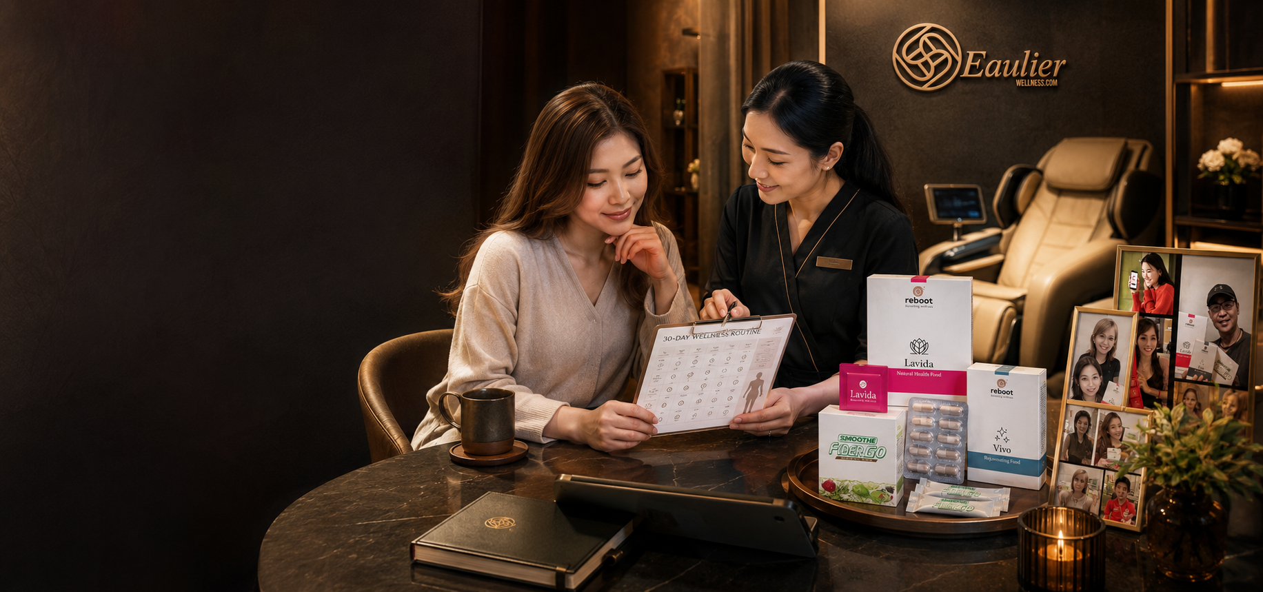 REBOOT30 30-day guided wellness program Singapore Eaulier Wellness