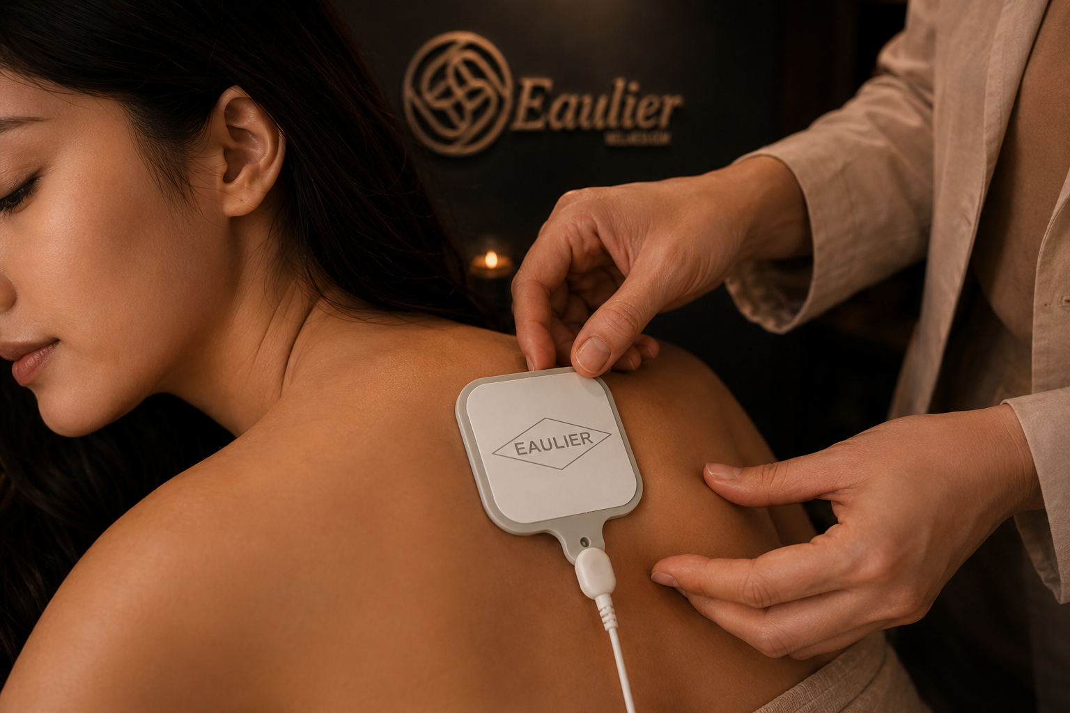 Needle-free meridian support AccuPad article